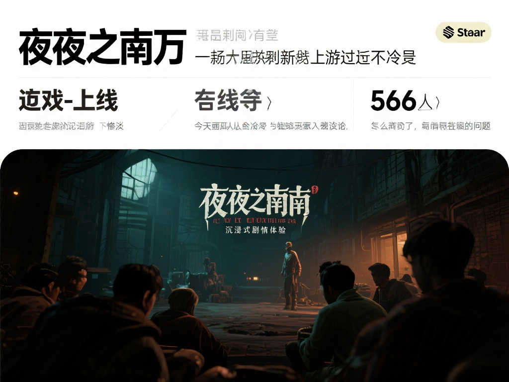 《午夜之南》首发遇冷，Steam在线峰值仅566人！